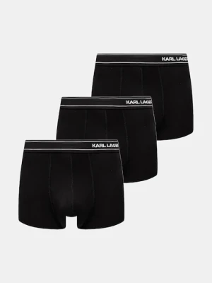 Karl Lagerfeld bokserki 3-pack męskie kolor czarny A1M47084