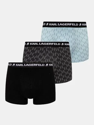 Karl Lagerfeld bokserki 3-pack męskie kolor czarny A1M47086