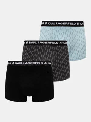 Karl Lagerfeld bokserki 3-pack męskie kolor czarny A1M47086