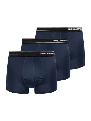 Karl Lagerfeld bokserki 3-pack męskie kolor granatowy A1M47084