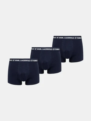 Karl Lagerfeld bokserki 3-pack męskie kolor granatowy A1M47151