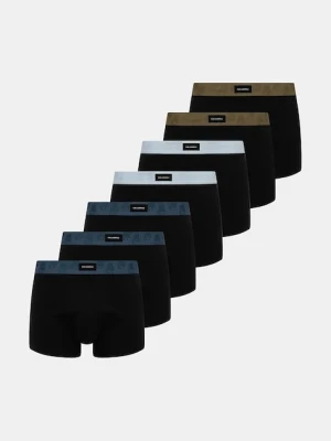 Karl Lagerfeld bokserki 7-pack kolor czarny A3M47001