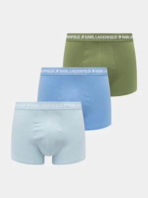 Karl Lagerfeld bokserki męskie bawełniane z elastanem 3-pack