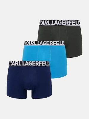 Karl Lagerfeld bokserki męskie bawełniane z elastanem 3-pack