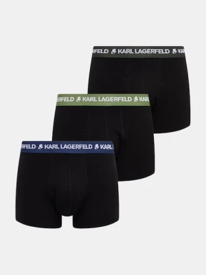 Karl Lagerfeld bokserki męskie bawełniane z elastanem 3-pack