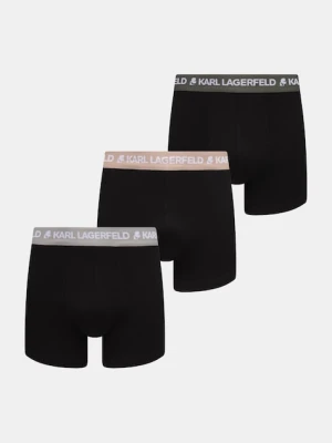 Karl Lagerfeld bokserki męskie bawełniane z elastanem 3-pack
