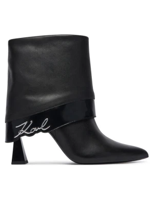 KARL LAGERFELD Botki Debutante KL32051 Czarny