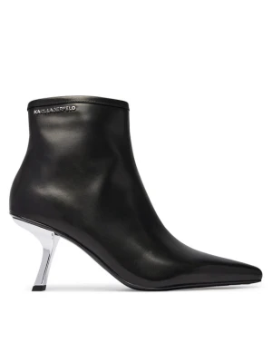KARL LAGERFELD Botki Karmel KL33635 Czarny