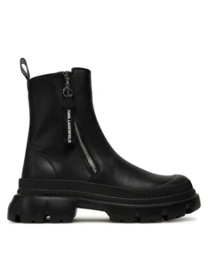 KARL LAGERFELD Botki KL43565 Czarny
