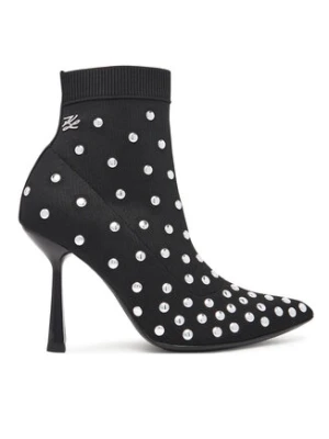 KARL LAGERFELD Botki Pandara KL31367 Czarny