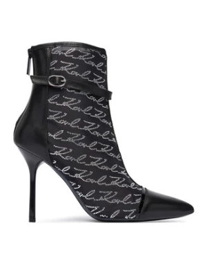 KARL LAGERFELD Botki Sarabande KL30976 Czarny