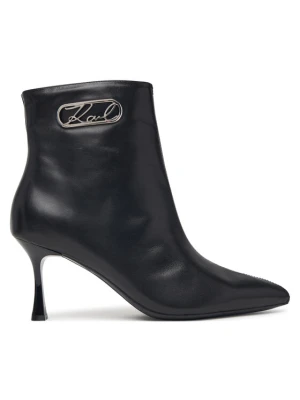 KARL LAGERFELD Botki Sienna KL32745 Czarny
