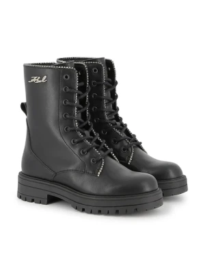 Karl Lagerfeld botki skórzane dziecięce