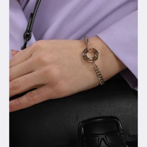 Karl Lagerfeld Bransoletka k/circle logo archive