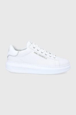 Karl Lagerfeld buty skórzane KAPRI MENS KL52549.011 kolor biały