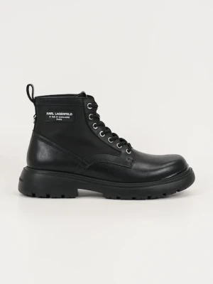 Karl Lagerfeld buty skórzane MASON 6 męskie kolor czarny KL13035