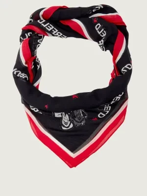 Karl Lagerfeld Chusta ikon valentine | z dodatkiem jedwabiu