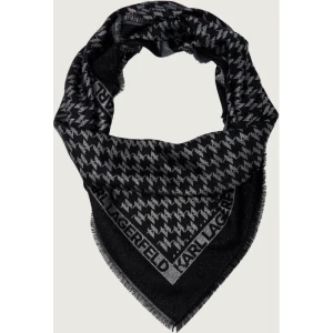 Karl Lagerfeld Chusta k/monogram | z dodatkiem jedwabiu