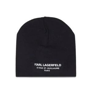 Karl Lagerfeld Czapka BEANIE | z dodatkiem wełny