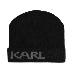 Karl Lagerfeld Czapka BEANIE | z dodatkiem wełny