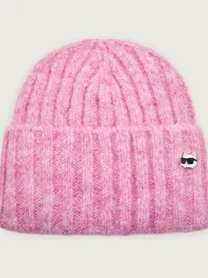 Karl Lagerfeld Czapka Ikon choup | z dodatkiem wełny