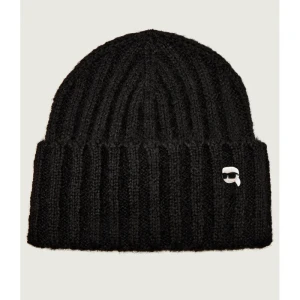 Karl Lagerfeld Czapka Ikon pin | z dodatkiem wełny