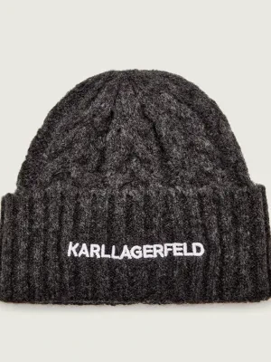 Karl Lagerfeld Czapka k/essential | z dodatkiem wełny
