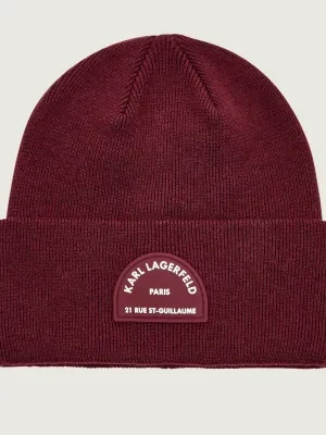 Karl Lagerfeld Czapka k/rsg | z dodatkiem wełny