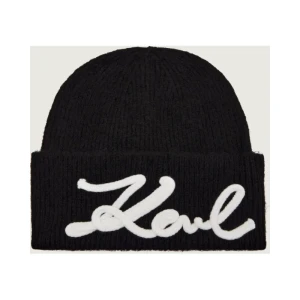 Karl Lagerfeld Czapka k/signature | z dodatkiem wełny