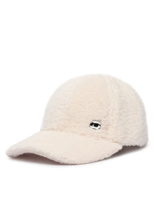KARL LAGERFELD Czapka z daszkiem B4W33106 Kremowy