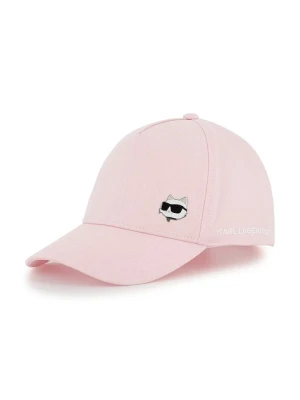 Karl Lagerfeld czapka z daszkiem bawełniana dziecięca