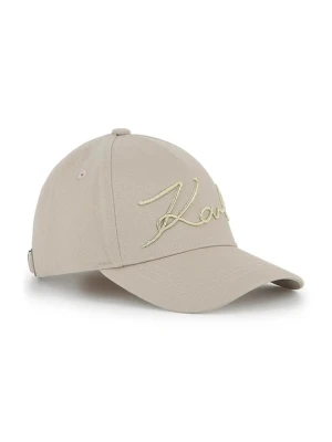 Karl Lagerfeld czapka z daszkiem bawełniana dziecięca