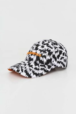 Karl Lagerfeld czapka z daszkiem bawełniana wzorzysta