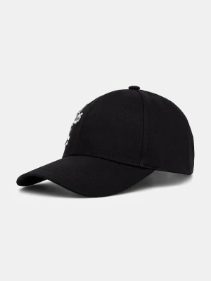 Karl Lagerfeld czapka z daszkiem damska bawełniana IKON
