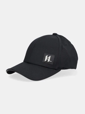 Karl Lagerfeld czapka z daszkiem kolor czarny 554122.805617