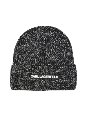 Karl Lagerfeld Czapka | z dodatkiem wełny i kaszmiru