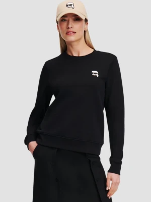 KARL LAGERFELD Czarna damska bluza Ikonik 2.0