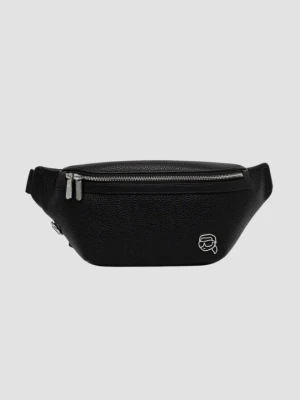 KARL LAGERFELD Czarna nerka męska Ikon Outline Bumbag