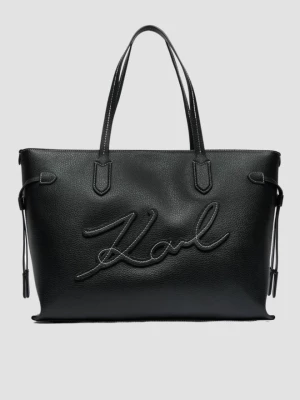 KARL LAGERFELD Czarna shopperka Klxav Mirum Tote