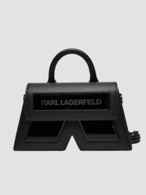 KARL LAGERFELD Czarna torebka Ikon/k Cb Leather