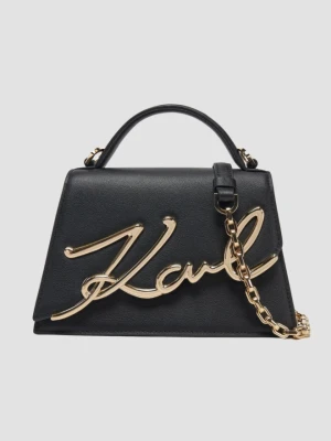 KARL LAGERFELD Czarna torebka K/signature 2.0