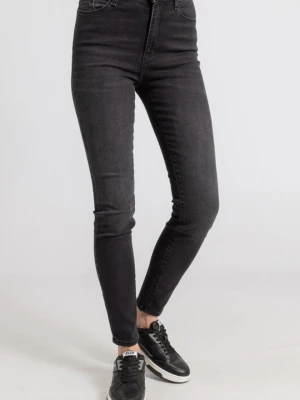 KARL LAGERFELD Czarne jeansy damskie Skinny Denim