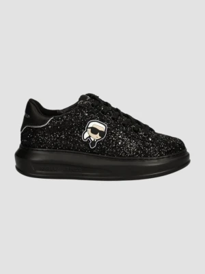 KARL LAGERFELD Czarne sneakersy KAPRI Karl NFT Lo Lace, Rozmiar 38