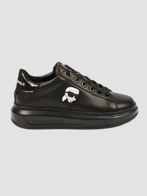 KARL LAGERFELD Czarne sneakersy KAPRI Karl NFT Lo Lace, Rozmiar 38