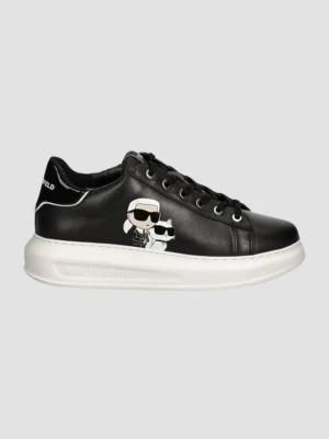 KARL LAGERFELD Czarne sneakersy KAPRI Twin NFT Lo Lace