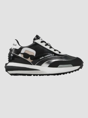 KARL LAGERFELD Czarne sneakersy Zone Ikon Lo Runner, Rozmiar 40