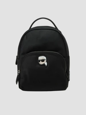 Zdjęcie produktu KARL LAGERFELD Czarny damski plecak Ikon Nylon Sm