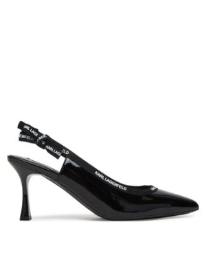 KARL LAGERFELD Czółenka Sienna KL32706 Czarny