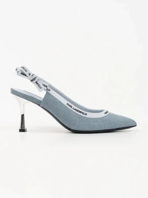 Karl Lagerfeld czółenka skórzane Sienna