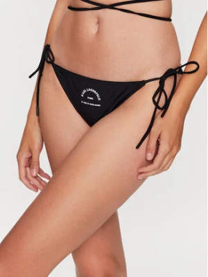 KARL LAGERFELD Dół od bikini 230W2216 Czarny